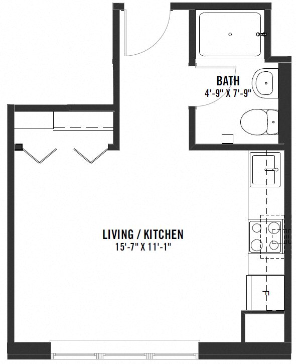Suite A Floorplan